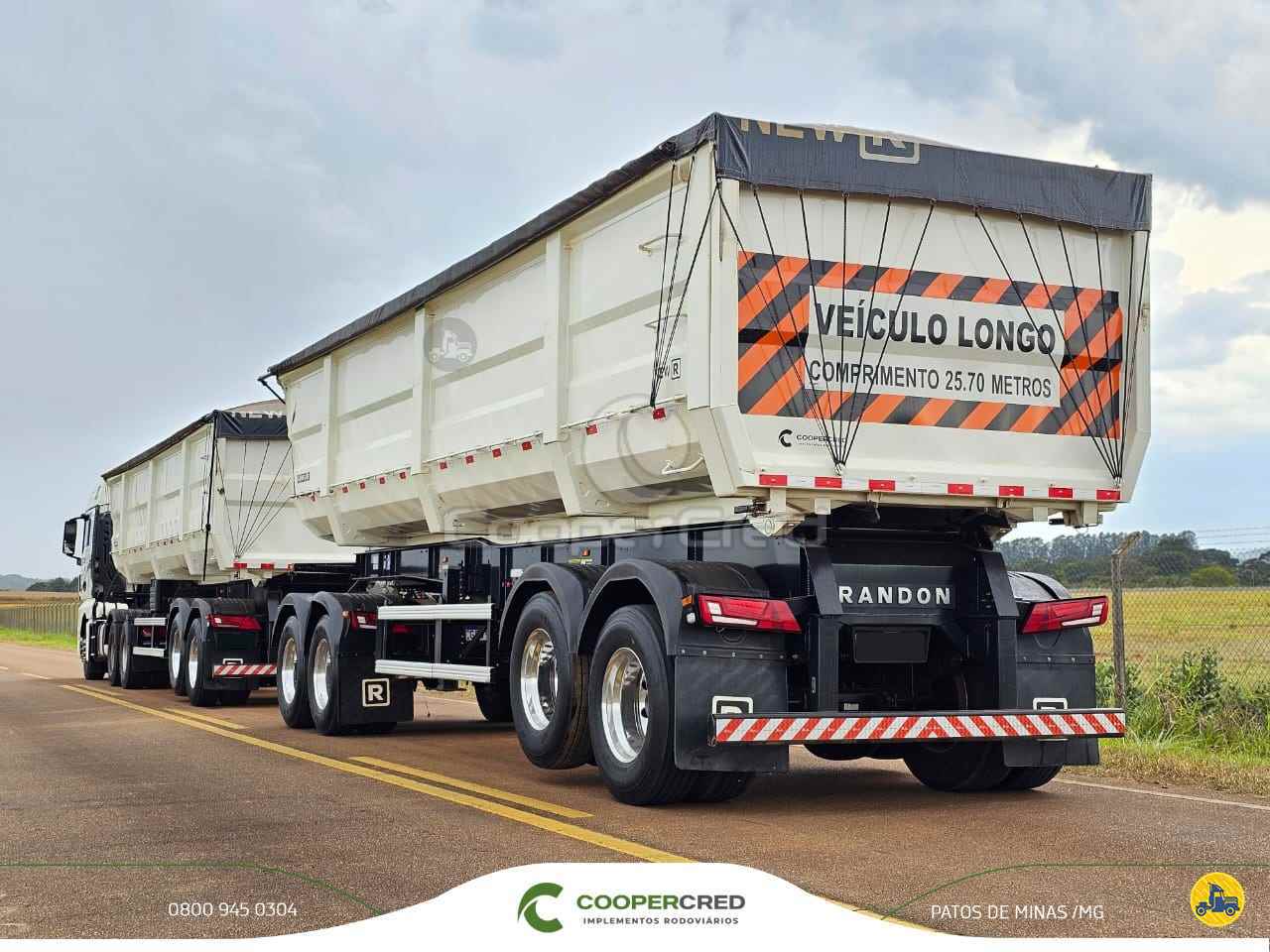 CARRETA RODOTREM BASCULANTE Cooper Cred Implementos Rodoviários MG PATOS DE MINAS MINAS GERAIS MG